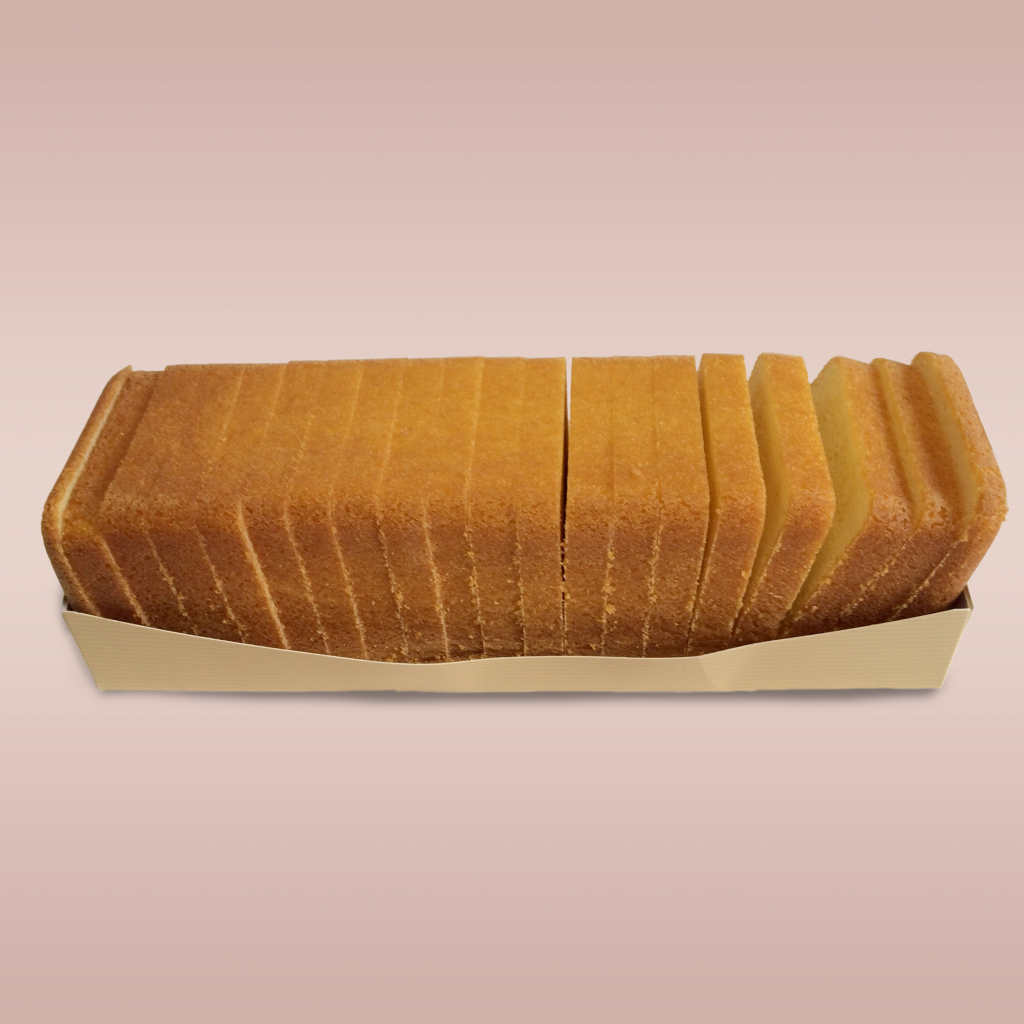 Cake naturel gesneden