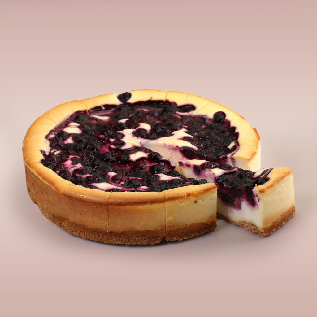 Blueberry cheesecake