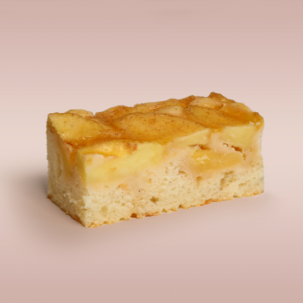 Vegan gebakje appel