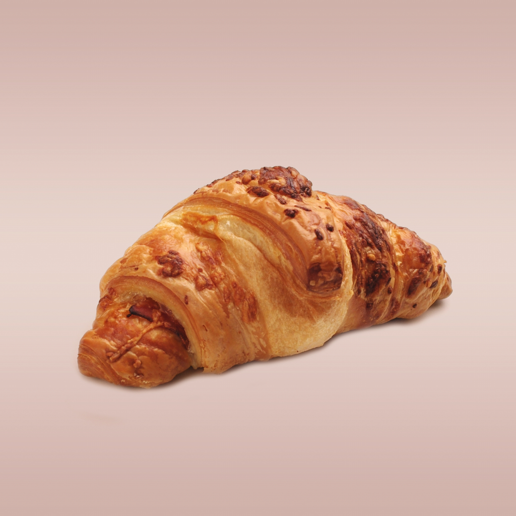 Roomboter ham/kaas croissant 100 gram