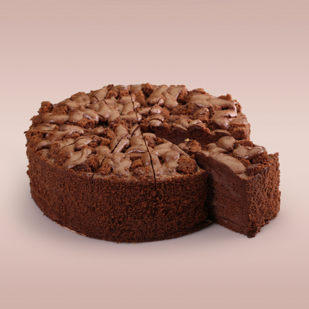 Chocolade taart - 4 lagen hoog
