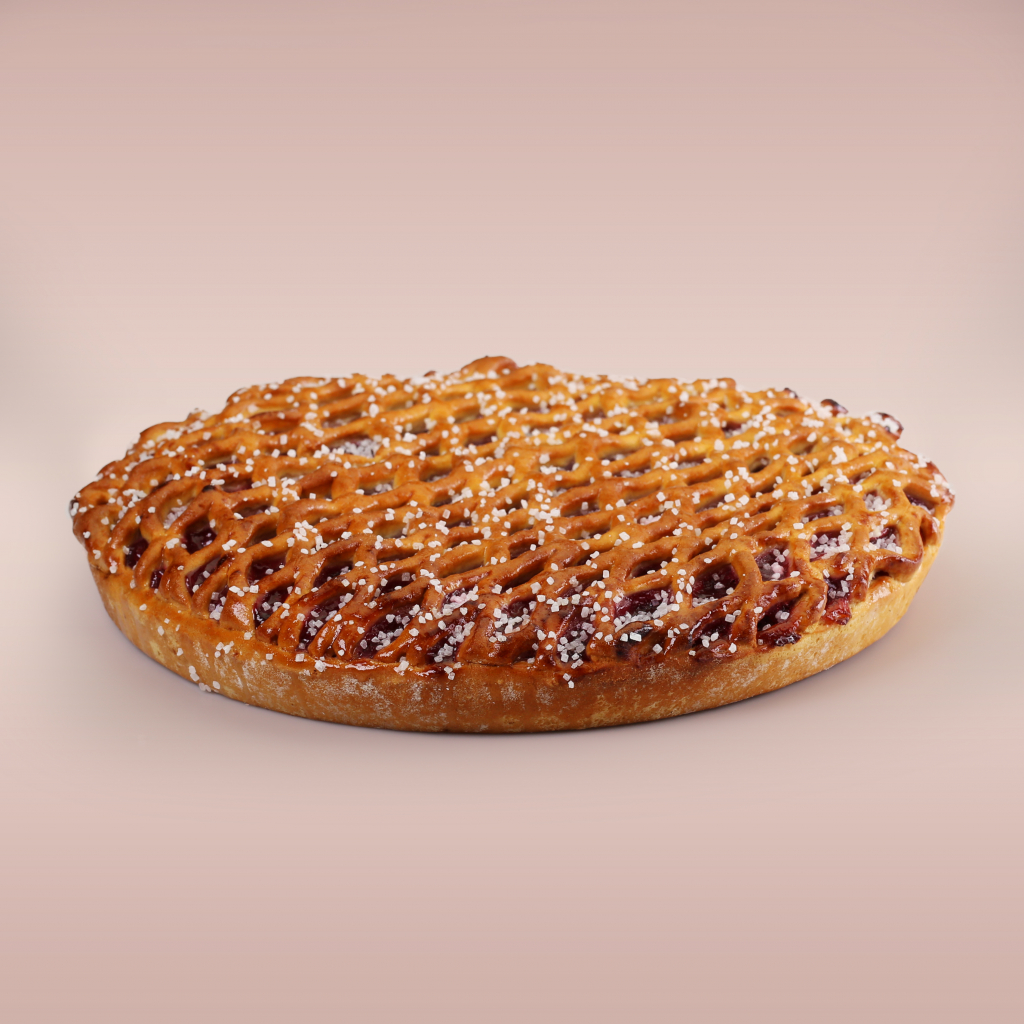 Vlaai Kersen Raster Ø 27 cm