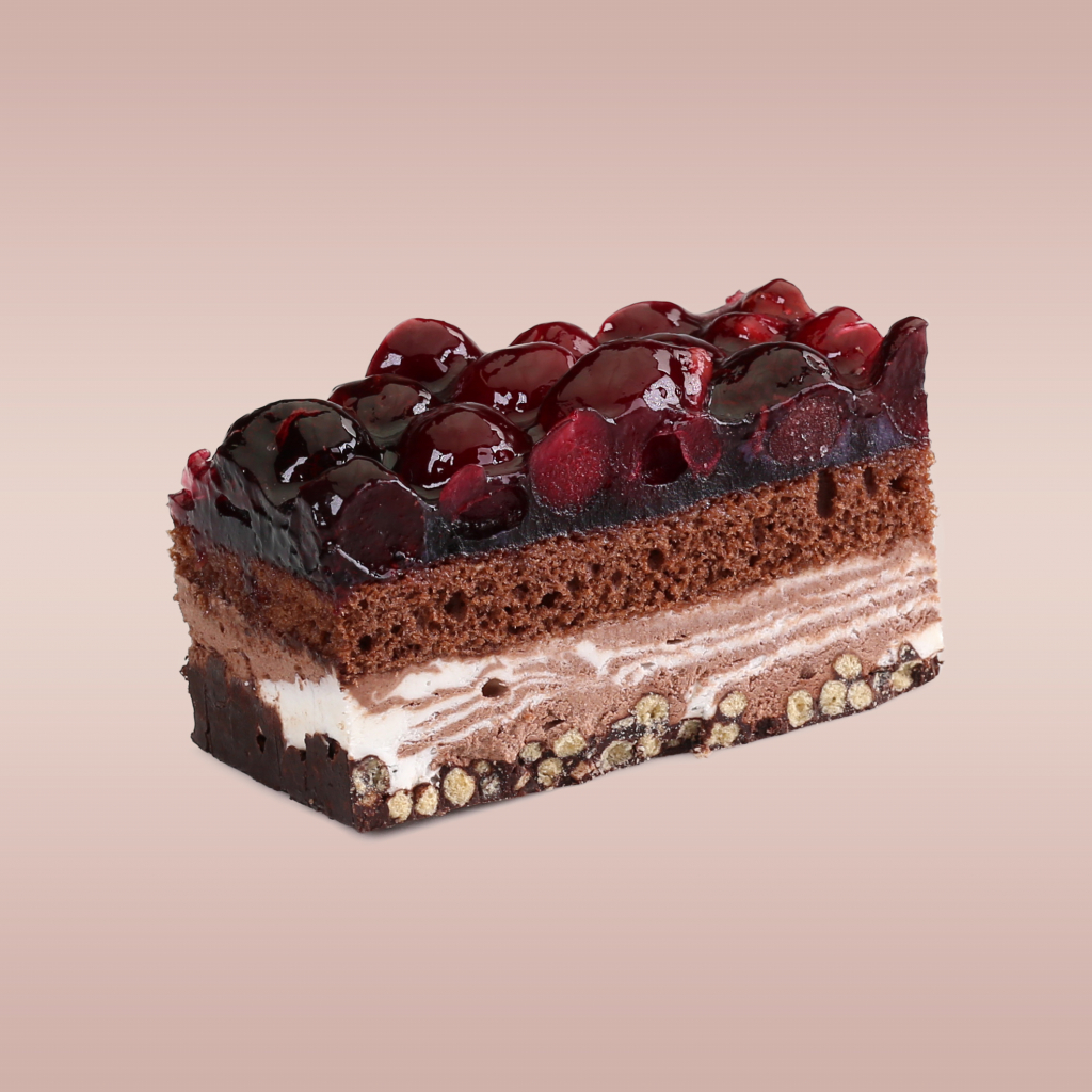 Cherry Choco Crispy gebak