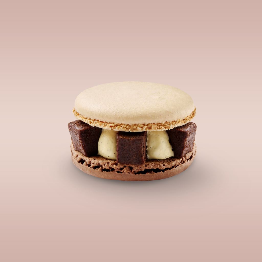 Maxi Macarons Chocolade Karamel