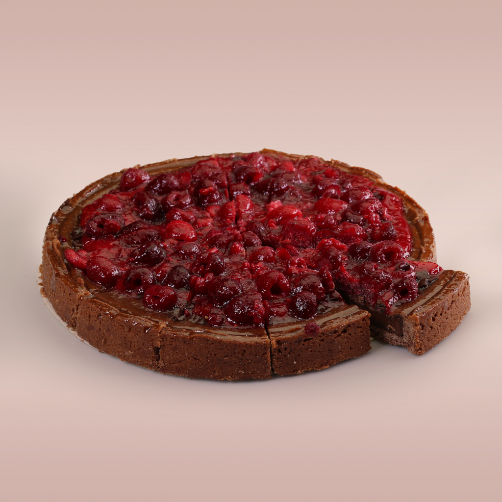 Chocolade Frambozentaart