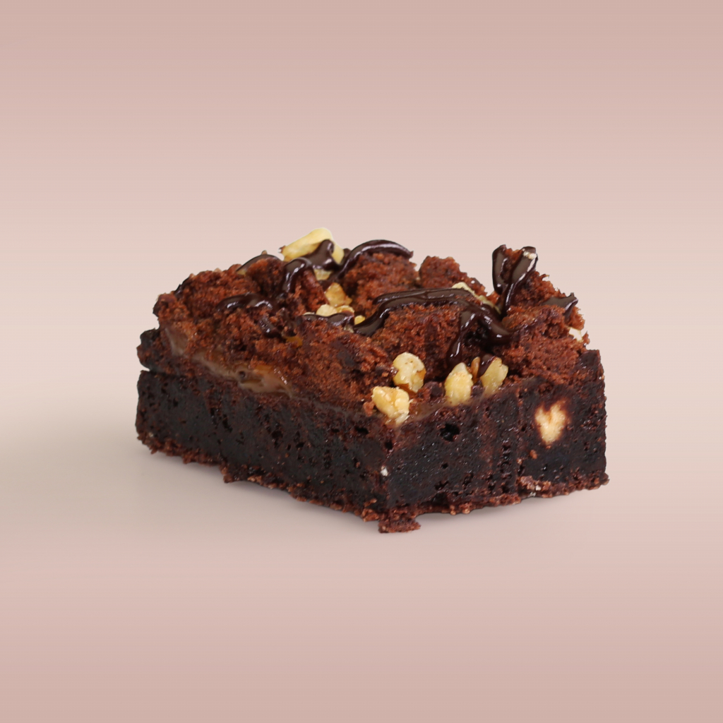 Karamelrots Brownie