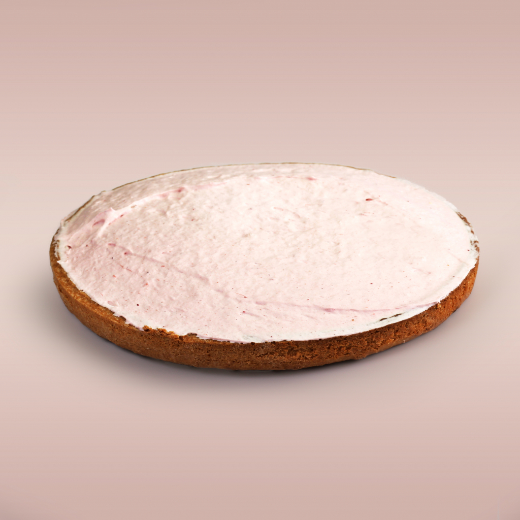 Aardbei-vlaai Make-off ongesneden