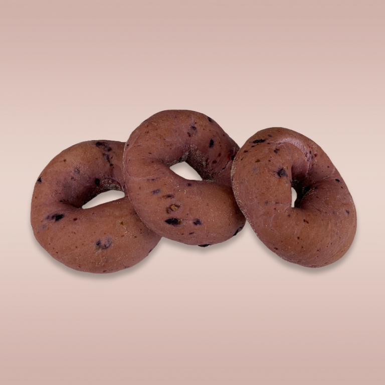 Vegan Groentebagel, paars 